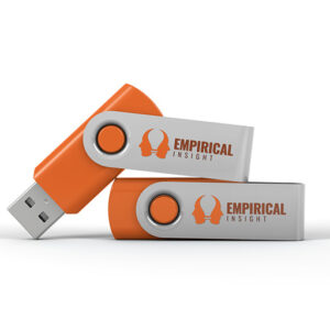 Flash Drive with Empirical Insight Logo